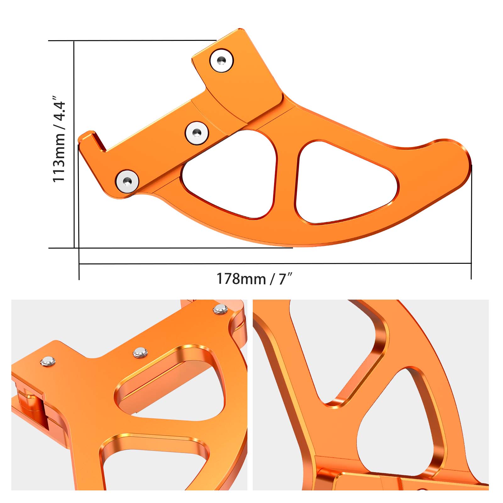 NICECNC Rear Brake Disc Guard  - Husqvarna Chainsaw 450 ulasan dan harga
