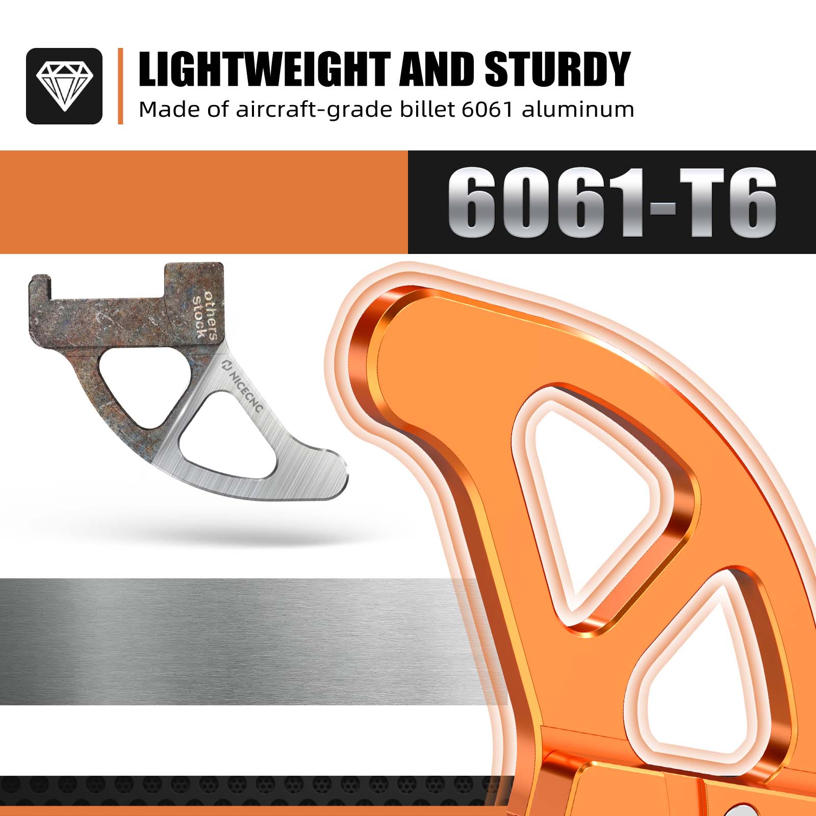 NICECNC Rear Brake Disc Guard  - Husqvarna Chainsaw 450 ulasan dan harga